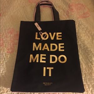 LOVE made me do it tote bag